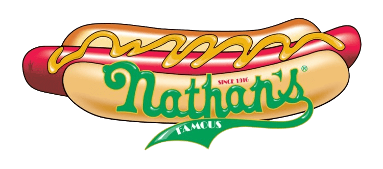 logo nathans famous hot dog